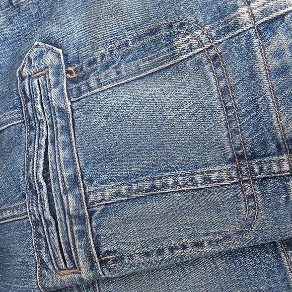 MOTTO Blue Denim Jacket with Black Studs - Picture 7 of 12